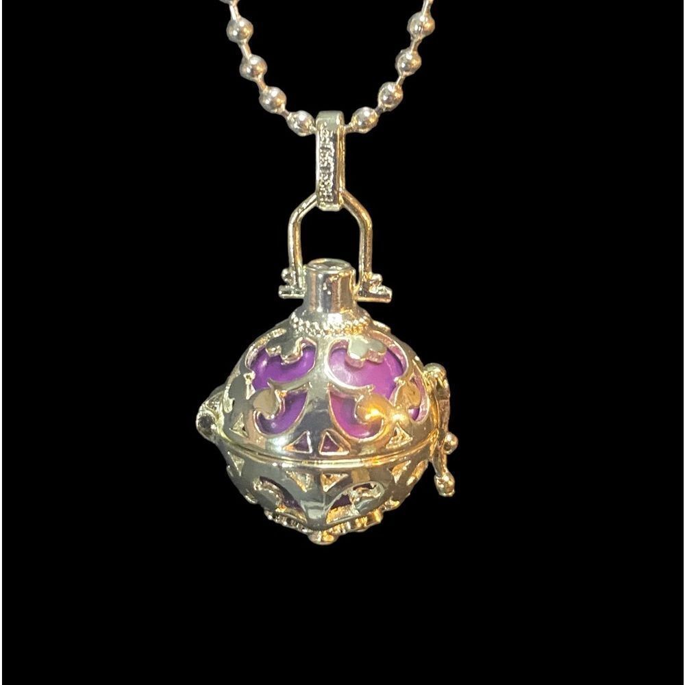 Bola Ball Harmony Ball Necklace Purple Chime